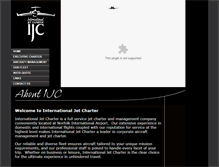 Tablet Screenshot of intljetcharter.com